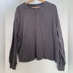 UNIVERSAL THREAD BLACK LONG SLEEVE TOP SIZE XL